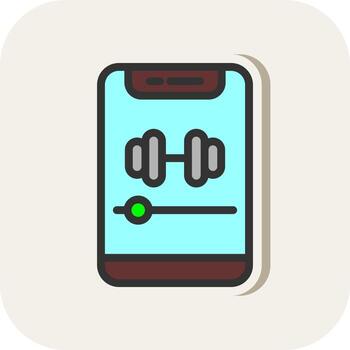 Exercise Tutorial Vector Icon Design