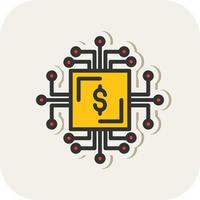 Data Concurrency Vector Icon Design