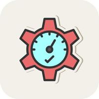 Constant Development Pace Vector Icon Design