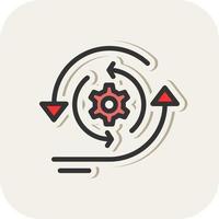 Agile Principles Vector Icon Design