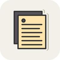 Documentation Vector Icon Design
