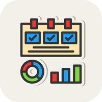 Daily Collaboration Vector Icon Design