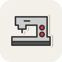 Sewing Machine Vector Icon Design