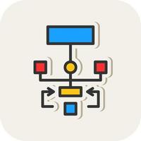 Algorithm Vector Icon Design