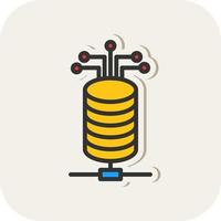 Big Data Vector Icon Design