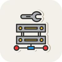 Data Engineering Vector Icon Design