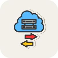 Data Transfer Vector Icon Design