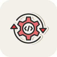 Continuous Integration Vector Icon Design