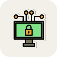 Encryption Vector Icon Design