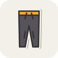 Trousers Vector Icon Design