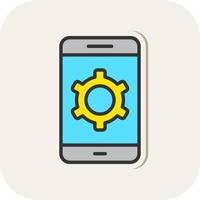 Application Setting Vector Icon Design