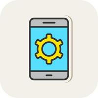 Application Setting Vector Icon Design