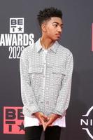 LOS ANGELES  JUN 26  Miles Brown at the 2022 BET Awards Arrivals at Microsoft Theater on June 26 2022 in Los Angeles CA photo