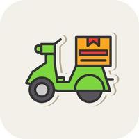 Courier Vector Icon Design