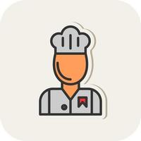 Chef Vector Icon Design