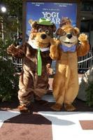 LOS ANGELES  DEC 11  Yogi Bear  BooBoo arrives at the Yogi Bear 3D Premiere at The Village Theater on December 11 2010 in Westwood CA photo