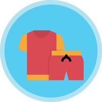 diseño de icono de vector de ropa de ejercicio