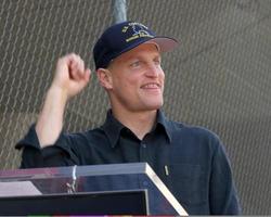 Woody HarrelsonJim Ladd receives Star on the Hollywood Walk of FameHollywood  CAMay 6 20052005 photo