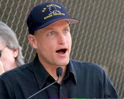 Woody HarrelsonJim Ladd receives Star on the Hollywood Walk of FameHollywood  CAMay 6 20052005 photo