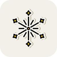 Fireworks Vector Icon Design