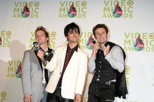 Green Dayin press roomMTV Video Music AwardsAmerican Airlines ArenaMiami FLAugust  28 20052005 photo