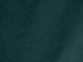 Dark green velvet fabric texture used as background. Empty green fabric background of soft and smooth textile material. There is space for text. photo