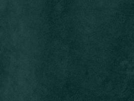 Dark green velvet fabric texture used as background. Empty green fabric background of soft and smooth textile material. There is space for text. photo
