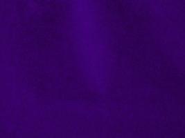 Purple velvet fabric texture used as background. Empty purple fabric background of soft and smooth textile material. There is space for text. photo