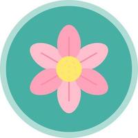 Cherry Blossom Vector Icon Design