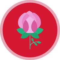 Peony Vector Icon Design