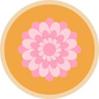 Chrysanthemum Vector Icon Design