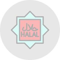 Halal Vector Icon Design