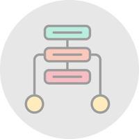 Algorithm Vector Icon Design