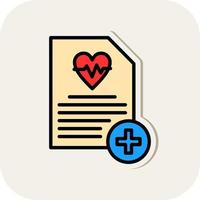 Health Check Vector Icon Design