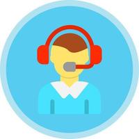 Customer Support Vector Icon Design