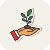 Save Plants Vector Icon Design