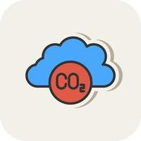 Carbondioxide Vector Icon Design