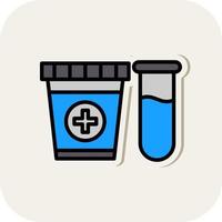 Urine Test Vector Icon Design