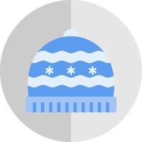 Winter Cap Vector Icon Design