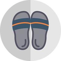 diseño de icono de vector de zapatilla