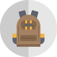 Backpack Vector Icon Design