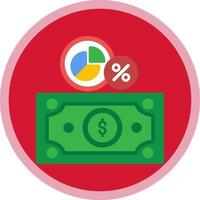 Money Margin Vector Icon Design