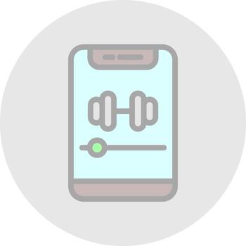 Exercise Tutorial Vector Icon Design