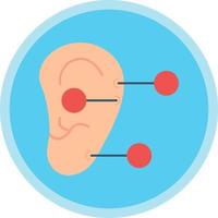 Ear Therapy Vector Icon Design