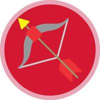 diseño de icono de vector de flecha de arco