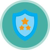 Crest Vector Icon Design