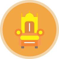 Throne Vector Icon Design