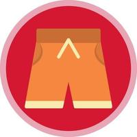 diseño de icono de vector de pantalones cortos