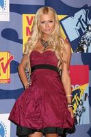 Paris Hilton in the Press Room at  the Video Music Awards on MTV at Paramount Studios in Los Angeles CA onSeptember 7 20082008 photo