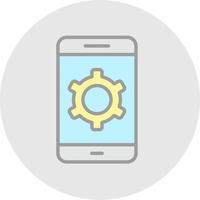 Application Setting Vector Icon Design